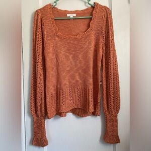 NWT -Women's LC Lauren Conrad Squareneck Sweater,Size: Small